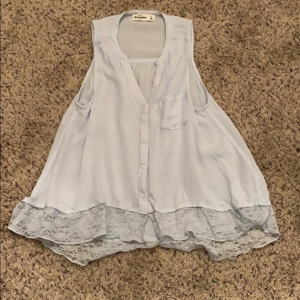 Abercrombie blouse/tank top size xL